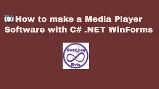 How to make a media player in C# .NET Winforms | DJ player | c sharp create music player