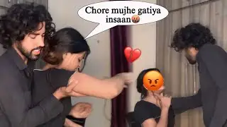 Riyu Ne Flat pe 💔Aakar Kiya huangma 🤬￼|| Indora Prank