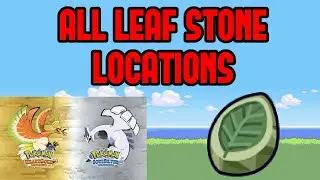 All Leaf Stone Locations in Pokemon Heartgold/Soulsilver