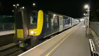 Class 450 Desiro | 450127 &lsquo;Dave Gunson&rsquo; | South Western Railway | Farnham | 12/10/22
