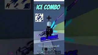 Easy ice combo for pc and mobile #bloxfruits #roblox #onepiece #combos  #games #shorts