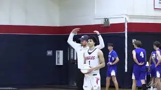 '23 Nick Anthony surpassed 1,000pts in his Raleigh Christian Academy career!