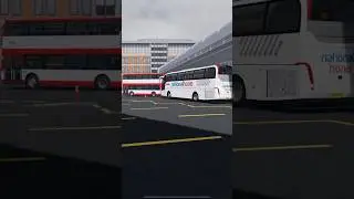 National express leaving Somerset Airport Bathwick Town on Roblox #bathwicktown #nationalexpress