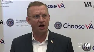 VA secretary defends job cuts during visit to Detroit