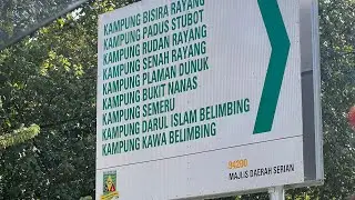 MANDI SUNGAI DI KAMPUNG RUDAN RAYANG