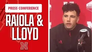 QB Dylan Raiola and WR Jaylen Lloyd discuss Nebraska&rsquo;s 56-7 at Indiana I HuskerOnline I GBR