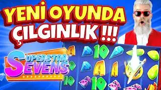 SLOT OYUNLARI 🌟 Superstar Sevens 🌟 YENİ OYUNDA &Ccedil;ILGINLIK !!! #slotlevo #slots