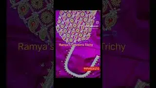 ramya's creations trichy #trichy #aari #trichypothys #certificatecourses #aari