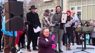 2024 Groundhog Day in Sun Prairie Wisconsin