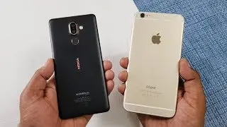 Nokia 7 Plus vs iPhone 6 Plus Speed Test Comparison !
