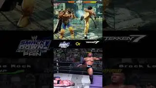 Tekken 7 vs WWE SmackDown Here Comes The Pain | Old School vs New Gen Fighting Game Comparison