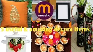 5 Amazing decor ideas 💡#meeshoindian #meeshohaul #meeshofind #youtubevideo