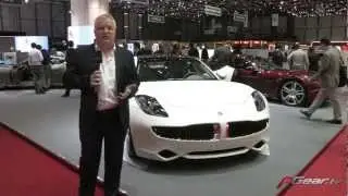 Fisker Karma at the 2012 Geneva Motor Show