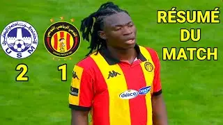 US Monastir vs Espérance Sportive de Tunis 2-1 Résumé et Buts du match Aujourd'hui - USMO vs EST