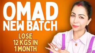 12 KG Weight Loss in 1 Month | OMAD Diet + Gut Cleanse Complete Journey