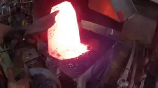 Conversion d'une massette de 1,5kg en marteau de forge #confinementchallenge2020