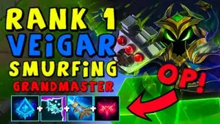 VEIGAR V2 VS THEBAUSFFS | VEIGAR VS MORDEKAISER MID | GRANDMASTER SOLOQ SEASON 9