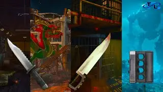 I attempted knife only in all Black Ops 2 Zombies maps