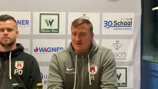 Fabian Ewertz, Trainer FC Bitburg, nach dem 1:1 gegen den TuS Mechtersheim