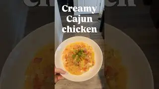 My go to dinner 🍽️ #chickenrecipe #cajunchicken #cajun #cookingathome #cookingchannel #dinnerideas