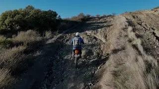 Test footage from playing around with the drone while dirt biking