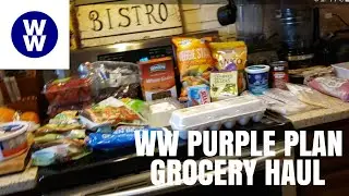 WW Purple Plan Grocery Haul Healthy Eating