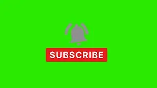SUBSCRIBE BUTTON GREEN SCREEN ANIMATED FULL HD | NO COPYRIGHT | GREEN SCREEN SUBSCRIBE BUTTON