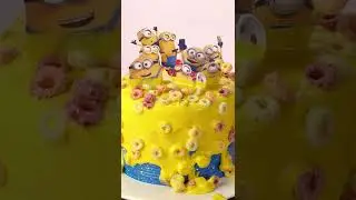 Pull Me Up Minions Cake Decorating Idea