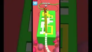 stacky dash gameplay with panda 😍😍 best Android gameplay level  44 #shorts #shortsfeed #gaming