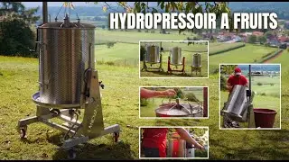 Hydropressoir /Pressoir à fruits : l’allié idéal pour vos vendanges et production de jus de fruits🍇🍎