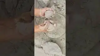 Breaking Sand Cement Giant Shape & Non-Stop Crumbling #asmr #satisfying #sandcement