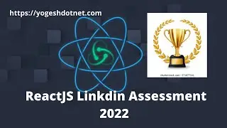 React Linkedin Skill Assessment Test with questions and answers 2022 | Boost your linkeding profile