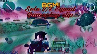 Solo V/S Squad gameplay clip WON THE MATCH!! | BGMI | INSANE.2K Gaming