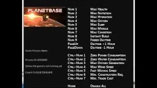 Best Trainer/Cheat for Planetbase