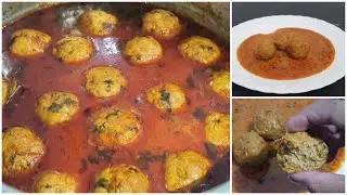 Chicken Kofta Curry Recipe | Chicken Kofta Gravy Recipe | Chicken Meat Ball recipe | चिकन कोफ्ता करी