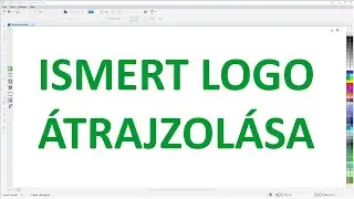 CorelDraw Ismert logó átrajzolása