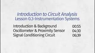 Lesson 0.3 - Instrumentation Systems