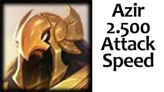 Azir Max Attack Speed Solo Baron Attempt HD