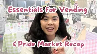 Basic Essentials for Artist Alley & Pride Market Recap 🏳️&zwj;🌈🏳️&zwj;⚧️💖 | art chat ✨