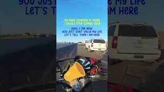 TURN SIGNAL?!? Never Heard Of Her #biker #dangerousdriving  #automobile #badpeople #looktwice