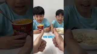 Bro tries 2x spicy or chicken noodles