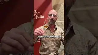 Tasting $150,000.00 tequila 🥂