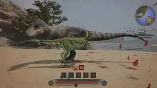 Aerosteon vs rex an titan | Path of Titans