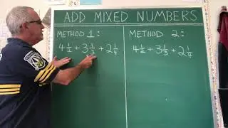 Add Mixed Numbers
