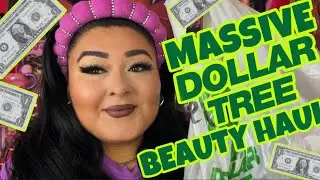 MASSIVE $1.25 DOLLAR TREE HAUL // IONI COSMETICS,  LA COLORS & MORE!! 