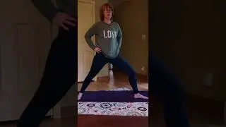 Mini Practice-Warrior 2 #yogapostures #beginnerfriendlyyoga