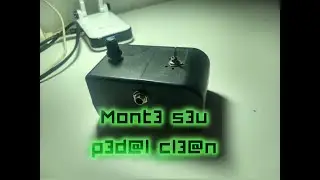 MONTE SEU PEDAL CLEAN EM POUCOS MINUTOS!!!!