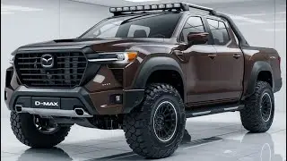 Пикап Mazda D-MAX 2026 &ndash; полный обзор, впечатляющие характеристики, современные технологии и прак...