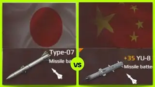 TYPE  07 SUM VS  YU 8 Anti  Sub Missile test