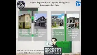 List of Top Santa Rosa, Laguna Philippines Properties For Sale